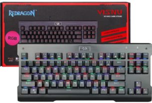 Tastatura gaming mecanica redragon Visnu RGB