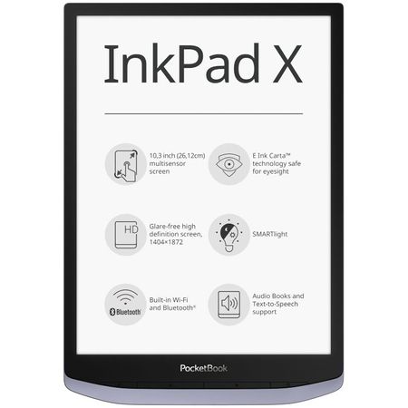 eBook Reader PocketBook Inkpad X , 10.3" Mobius