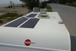 Kit fotovoltaic pentru rulote